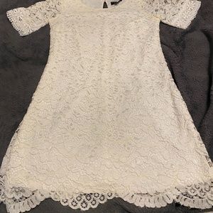 Ivory/ white  lace dress